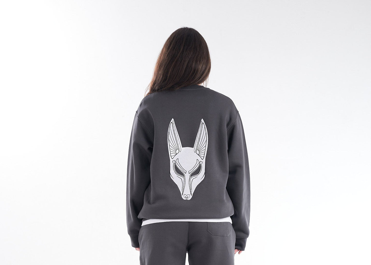 Dark Gray Shedy Anubis Crewneck – The Eternal Balance