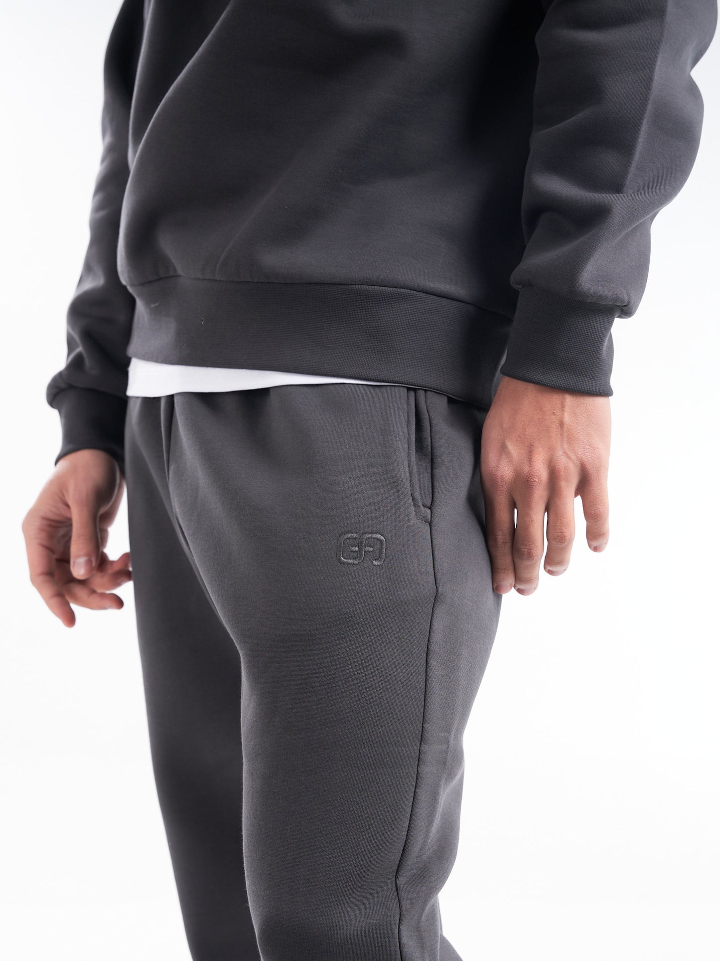Dark Gray Essential Sweatpants – Understated Cool