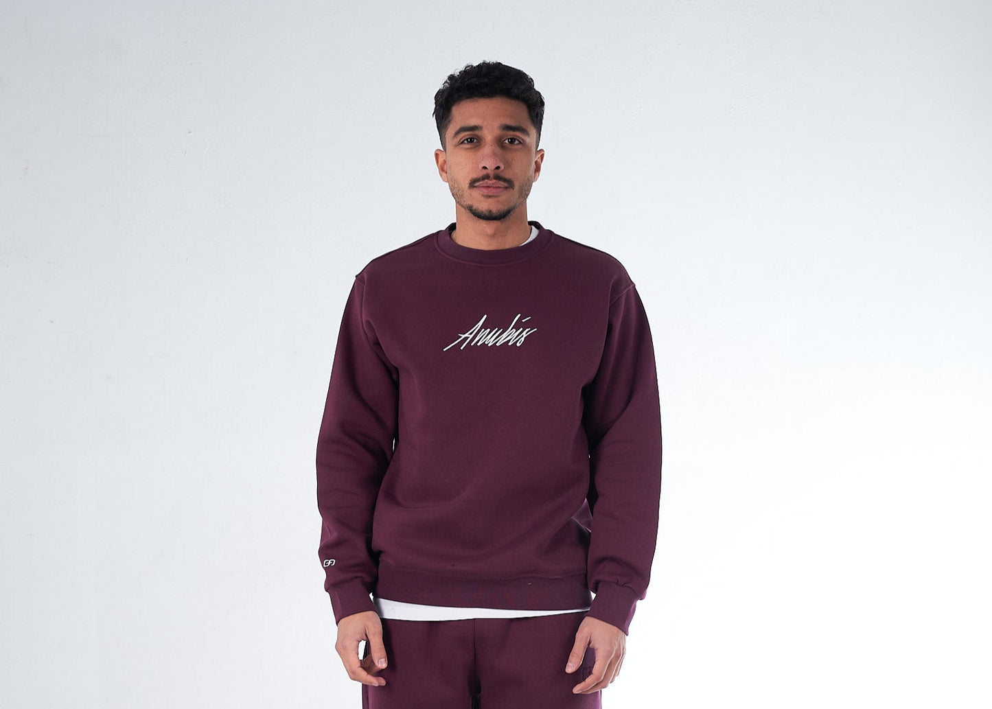 Cherry Lacquer Shedy Anubis Crewneck – The Pharaoh’s Flame