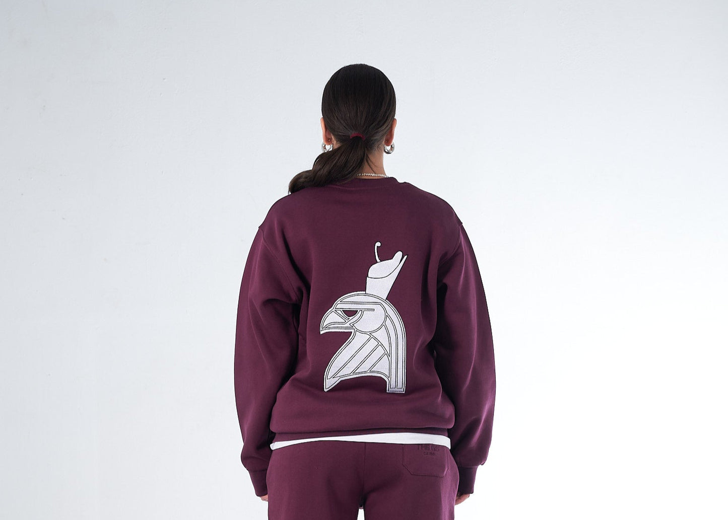 Cherry Lacquer Shedy Horus Crewneck – The Royal Protector
