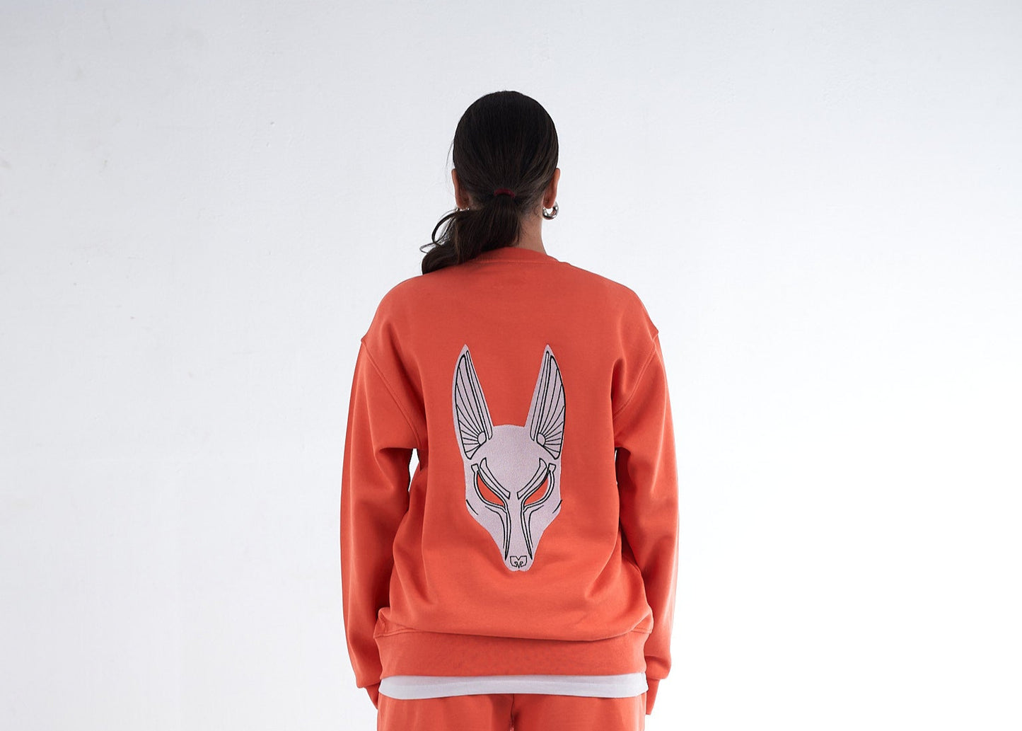 Neon Flare Shedy Anubis Crewneck – The Fire of the Gods