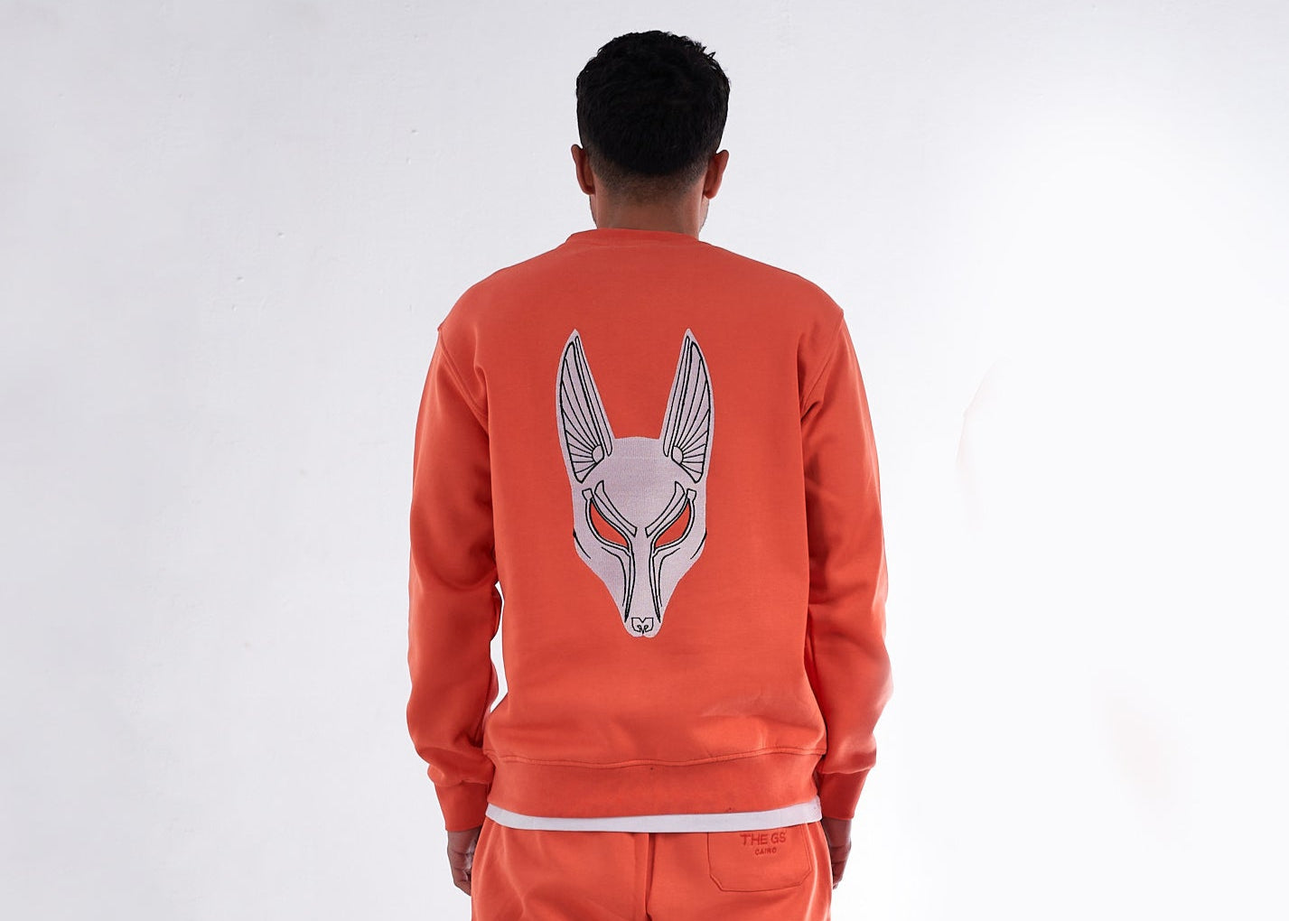 Neon Flare Shedy Anubis Crewneck – The Fire of the Gods