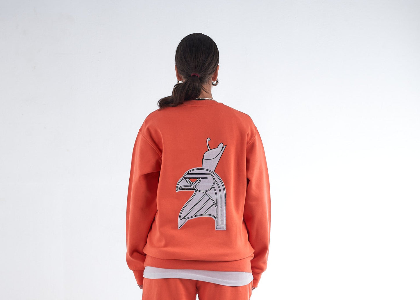 Neon Flare Shedy Horus Crewneck – The Fire of the Sky