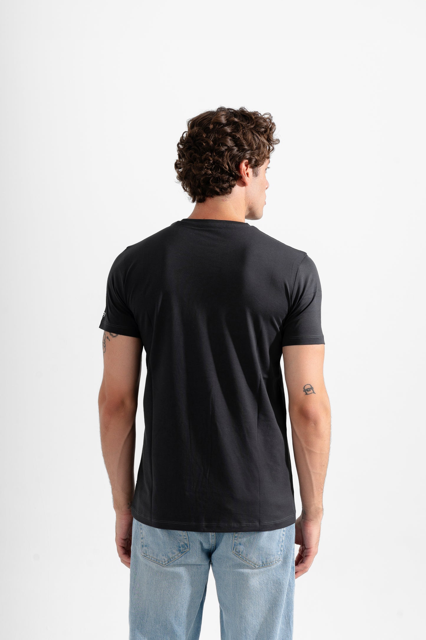 THE GS' Dark Grey Signature Fit Tee