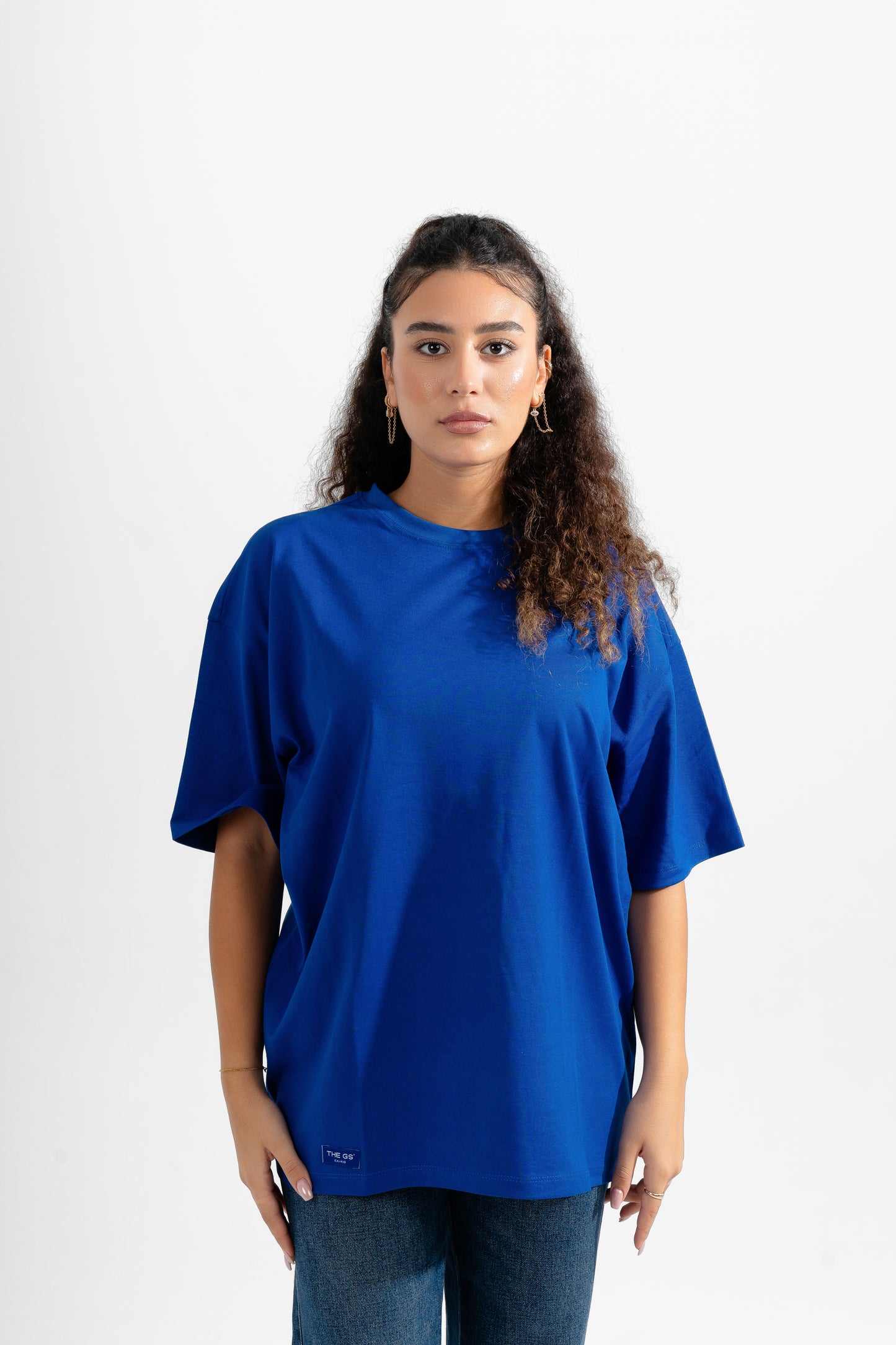 THE GS' Blue Oversized Tee • Unisex