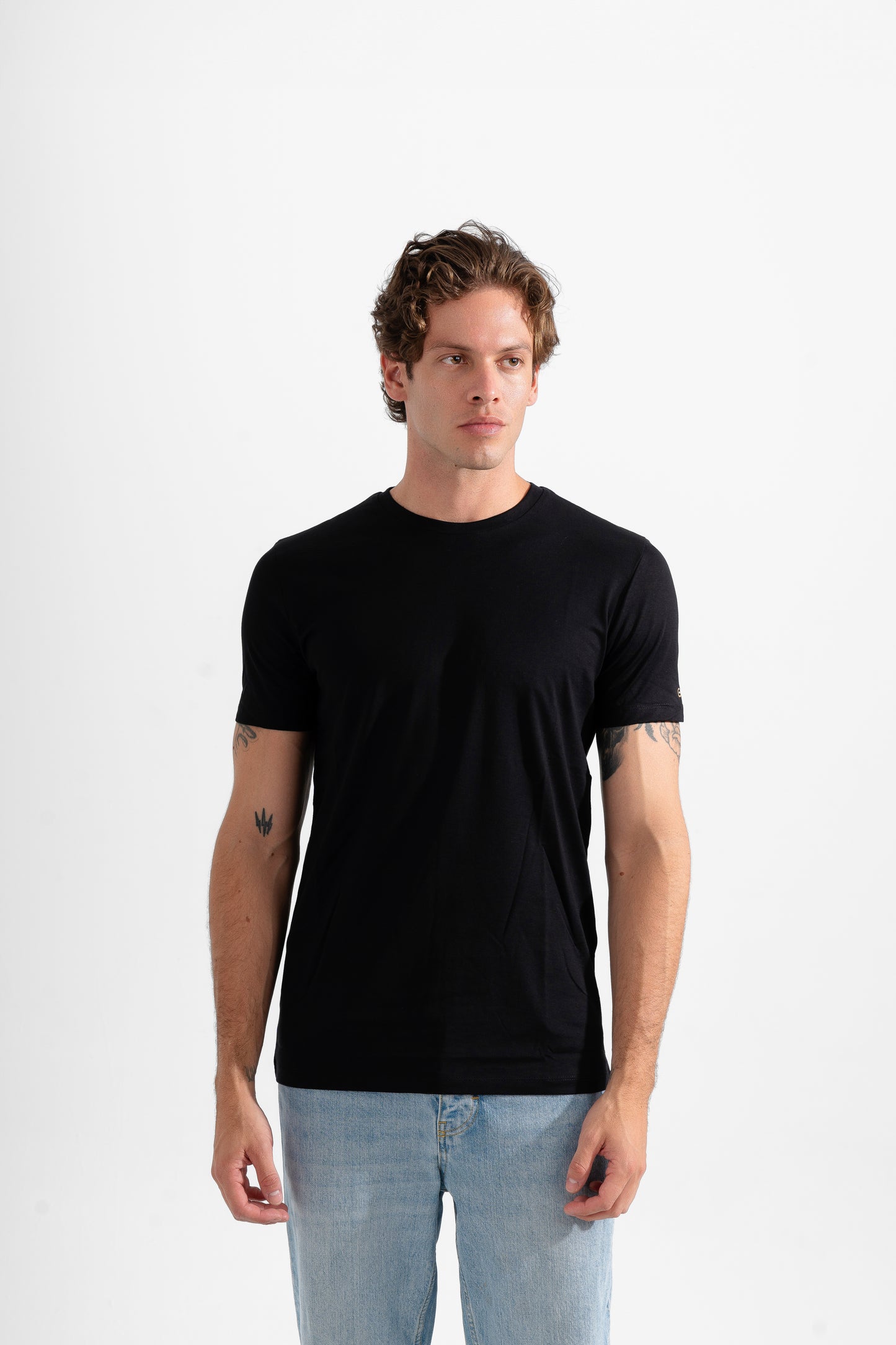 THE GS' Black Signature Fit Tee