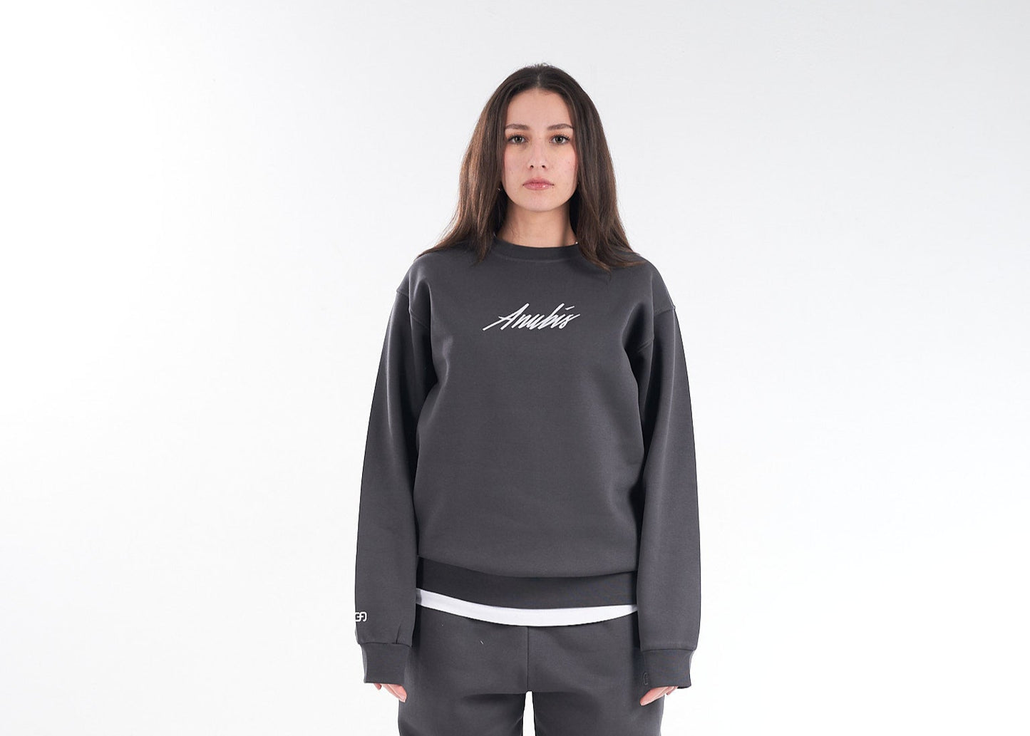 Dark Gray Shedy Anubis Crewneck – The Eternal Balance