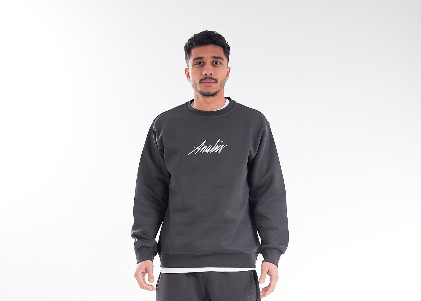Dark Gray Shedy Anubis Crewneck – The Eternal Balance